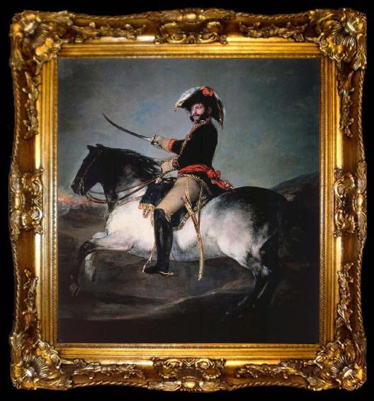 framed  Francisco de Goya General Palafox, ta009-2